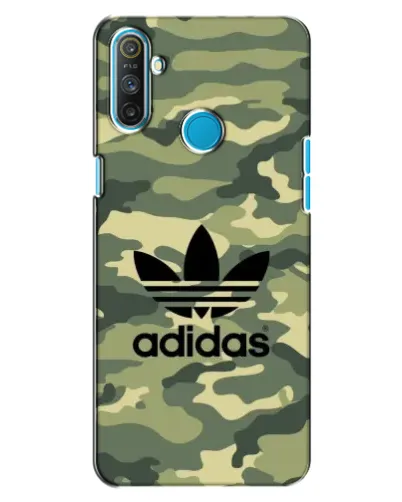 Чехол для Realme C3 с картинкой «Милитари стиль Adidas»