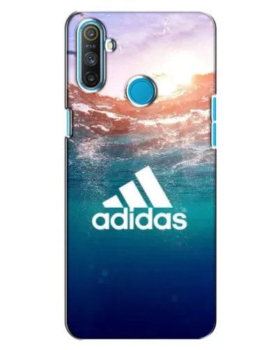 Чехол для Realme C3 с картинкой «Океанская глубина адидас»
