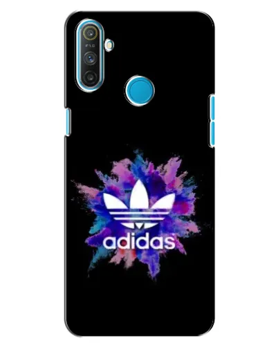 Чехол для Realme C3 с картинкой «Взрыв красок Adidas»