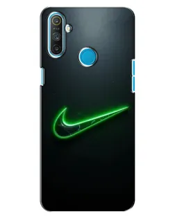 Чохол для Realme C3 з картинкою «Неоновий контур Nike» Чохол для Realme C3 з картинкою «Неоновий контур Nike»