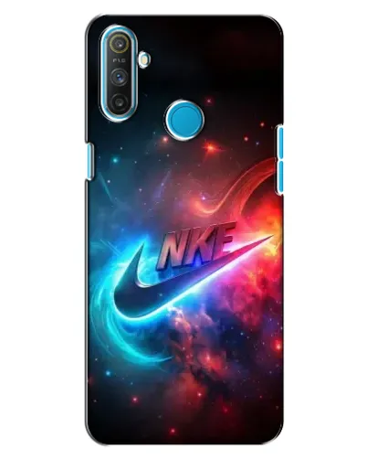 Чехол для Realme C3 с картинкой «Огненный логотип Nike» Чехол для Realme C3 с картинкой «Огненный логотип Nike»