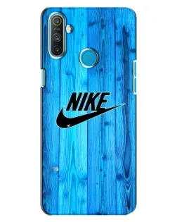 Чехол для Realme C3 с картинкой «Голубое дерево Nike»