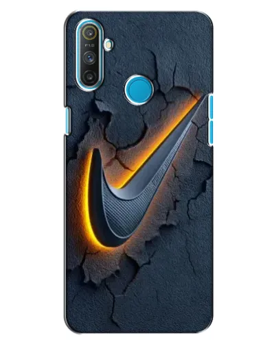 Чехол для Realme C3 с картинкой «Объемный логотип Найк» Чехол для Realme C3 с картинкой «Объемный логотип Найк»
