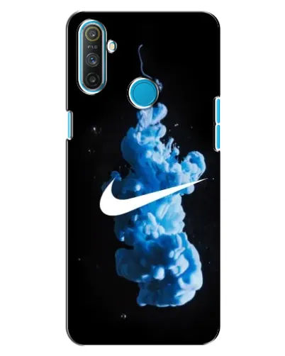 Чехол для Realme C3 с картинкой «Nike и синий дым» Чехол для Realme C3 с картинкой «Nike и синий дым»