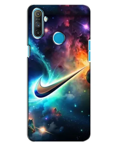 Чехол для Realme C3 с картинкой «Космический Nike Swoosh» Чехол для Realme C3 с картинкой «Космический Nike Swoosh»