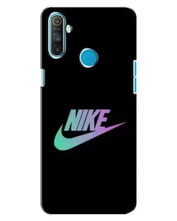 Чехол для Realme C3 с картинкой «Nike — городская ночь»