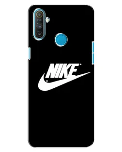 Чохол для Realme C3 з картинкою «Мазки фарби Nike»