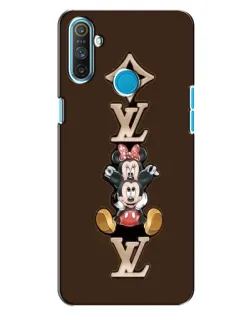 Чехол для Realme C3 с картинкой «LV и Микки Маус»
