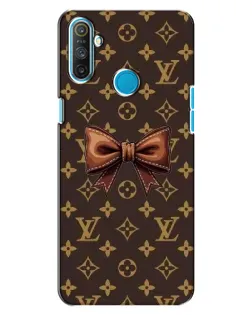Чехол для Realme C3 с картинкой «LV с бантом»
