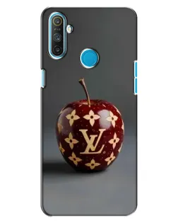 Чехол для Realme C3 с картинкой «Красное яблоко LV»