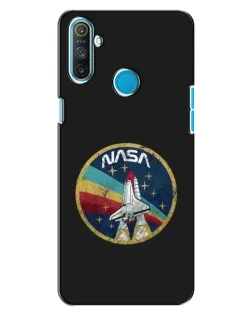 Чехол для Realme C3 с картинкой «NASA — эмблема миссии»