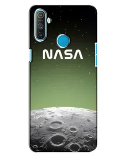 Чехол для Realme C3 с картинкой «NASA — лунный градиент»