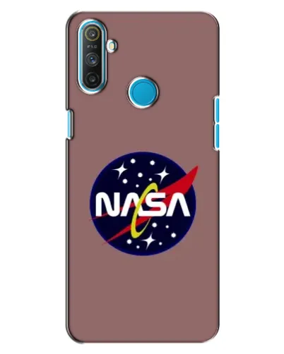 Чехол для Realme C3 с картинкой «NASA — ретро космос»