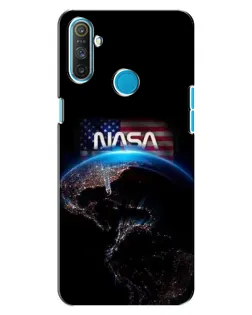 Чехол для Realme C3 с картинкой «Земля из космоса NASA»