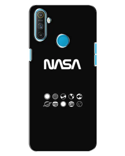Чехол для Realme C3 с картинкой «NASA — технический принт»