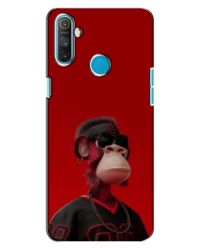 Чехол для Realme C3 с картинкой «Bored Ape в красном» Чехол для Realme C3 с картинкой «Bored Ape в красном»