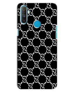 Чехол для Realme C3 с картинкой «Gucci — сетчатый паттерн»