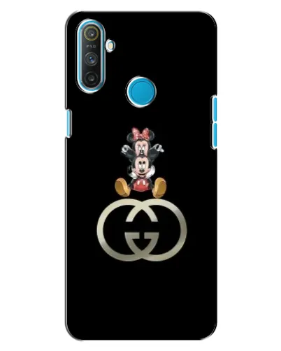 Чехол для Realme C3 с картинкой «Минни Маус на лого» Чехол для Realme C3 с картинкой «Минни Маус на лого»