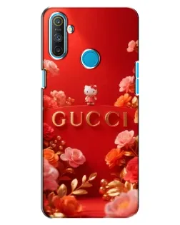 Чехол для Realme C3 с картинкой «Gucci — золотой сад»