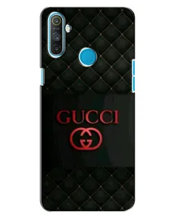 Чехол для Realme C3 с картинкой «Gucci — стеганый черный»
