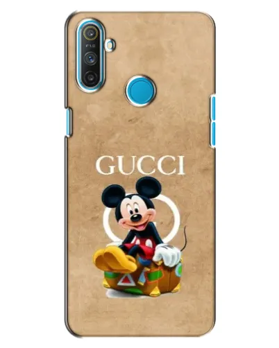 Чехол для Realme C3 с картинкой «Микки Маус Gucci — крафт» Чехол для Realme C3 с картинкой «Микки Маус Gucci — крафт»