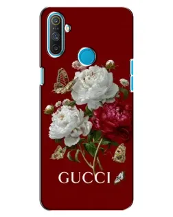 Чехол для Realme C3 с картинкой «Gucci —  сад»