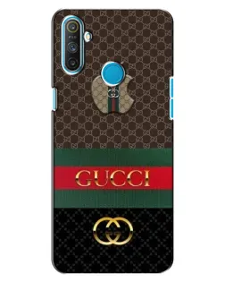 Чехол для Realme C3 с картинкой «Gucci — брендированный десерт»