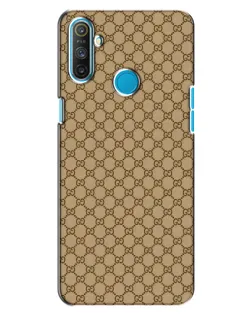 Чохол для Realme C3 з картинкою «Gucci — класичний беж»