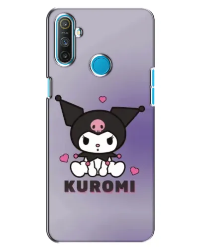 Чехол для Realme C3 с картинкой «Kuromi — фиолетовый арт» Чехол для Realme C3 с картинкой «Kuromi — фиолетовый арт»