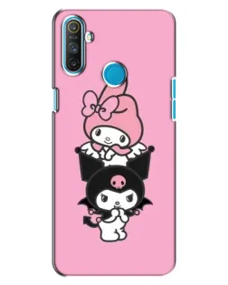 Чехол для Realme C3 с картинкой «My Melody и Kuromi»