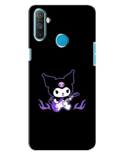 Чехол для Realme C3 с картинкой «Электрическая Kuromi»