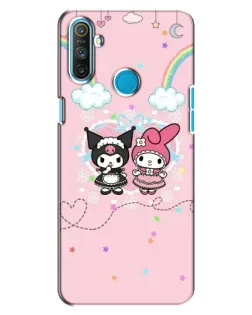 Чехол для Realme C3 с картинкой «My Melody и Kuromi»