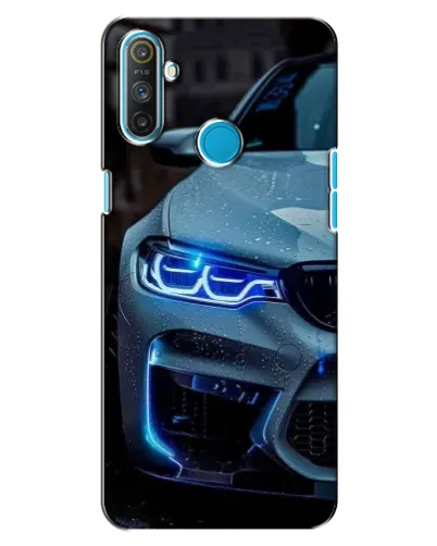 Чехол для Realme C3 с картинкой «Взгляд BMW с синими фарами» Чехол для Realme C3 с картинкой «Взгляд BMW с синими фарами»