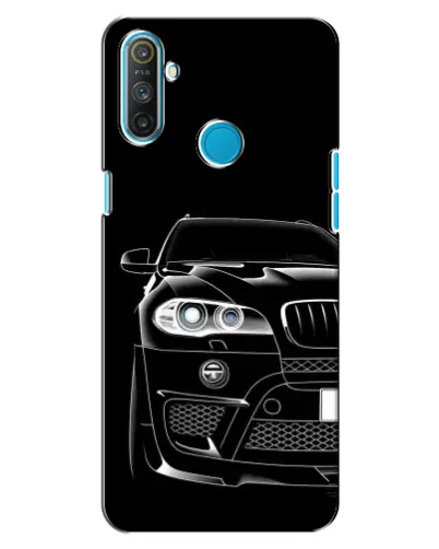 Чехол для Realme C3 с картинкой «Темный силуэт BMW» Чехол для Realme C3 с картинкой «Темный силуэт BMW»