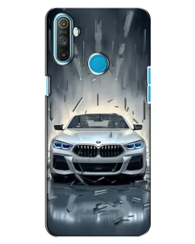 Чехол для Realme C3 с картинкой «BMW в свете фар» Чехол для Realme C3 с картинкой «BMW в свете фар»