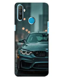 Чехол для Realme C3 с картинкой «BMW в огнях города»