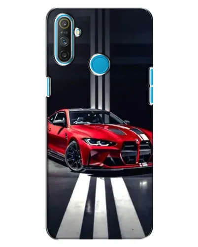 Чехол для Realme C3 с картинкой «Красная BMW на дороге» Чехол для Realme C3 с картинкой «Красная BMW на дороге»