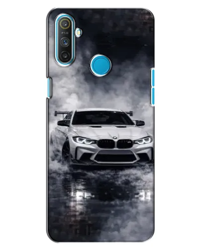 Чехол для Realme C3 с картинкой «BMW сквозь туман» Чехол для Realme C3 с картинкой «BMW сквозь туман»