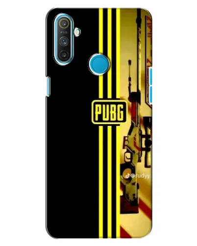 Чехол для Realme C3 с картинкой «PUBG — камуфляжный шлем»