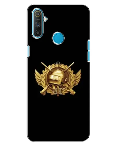 Чехол для Realme C3 с картинкой «PUBG — оранжевый градиент»