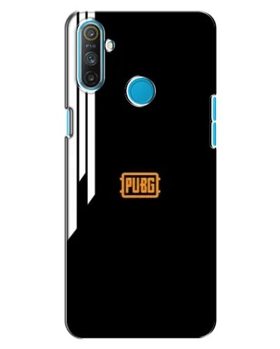 Чехол для Realme C3 с картинкой «PUBG — вертикальные линии»