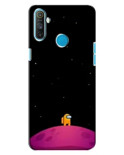 Чехол для Realme C3 с картинкой «Одинокий герой на планете» Чехол для Realme C3 с картинкой «Одинокий герой на планете»