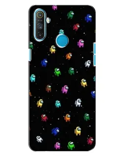 Чехол для Realme C3 с картинкой «Экипаж Among Us» Чехол для Realme C3 с картинкой «Экипаж Among Us»