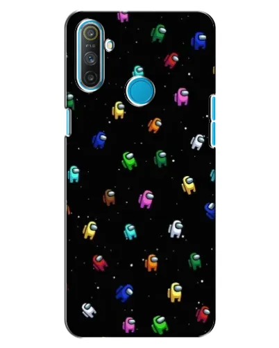 Чехол для Realme C3 с картинкой «Экипаж Among Us»