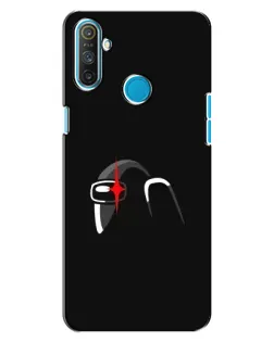 Чехол для Realme C3 с картинкой «Among Us шлем» Чехол для Realme C3 с картинкой «Among Us шлем»