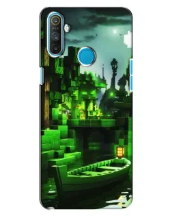 Чехол для Realme C3 с картинкой «Minecraft лесной пейзаж» Чехол для Realme C3 с картинкой «Minecraft лесной пейзаж»
