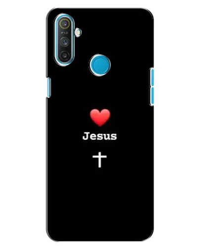 Чохол для Realme C3 з картинкою «Серце - Jesus»
