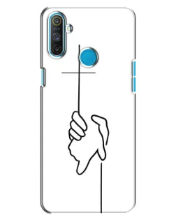 Чохол для Realme C3 з картинкою «Рука тримає» Чохол для Realme C3 з картинкою «Рука тримає»