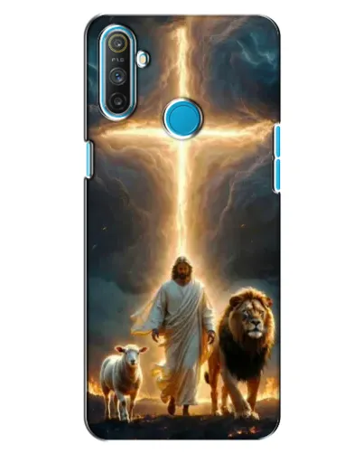 Чохол для Realme C3 з картинкою «Лев Юди та Світло»