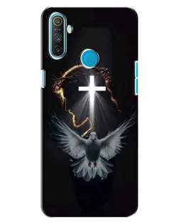 Чохол для Realme C3 з картинкою «Голуб та Світло»